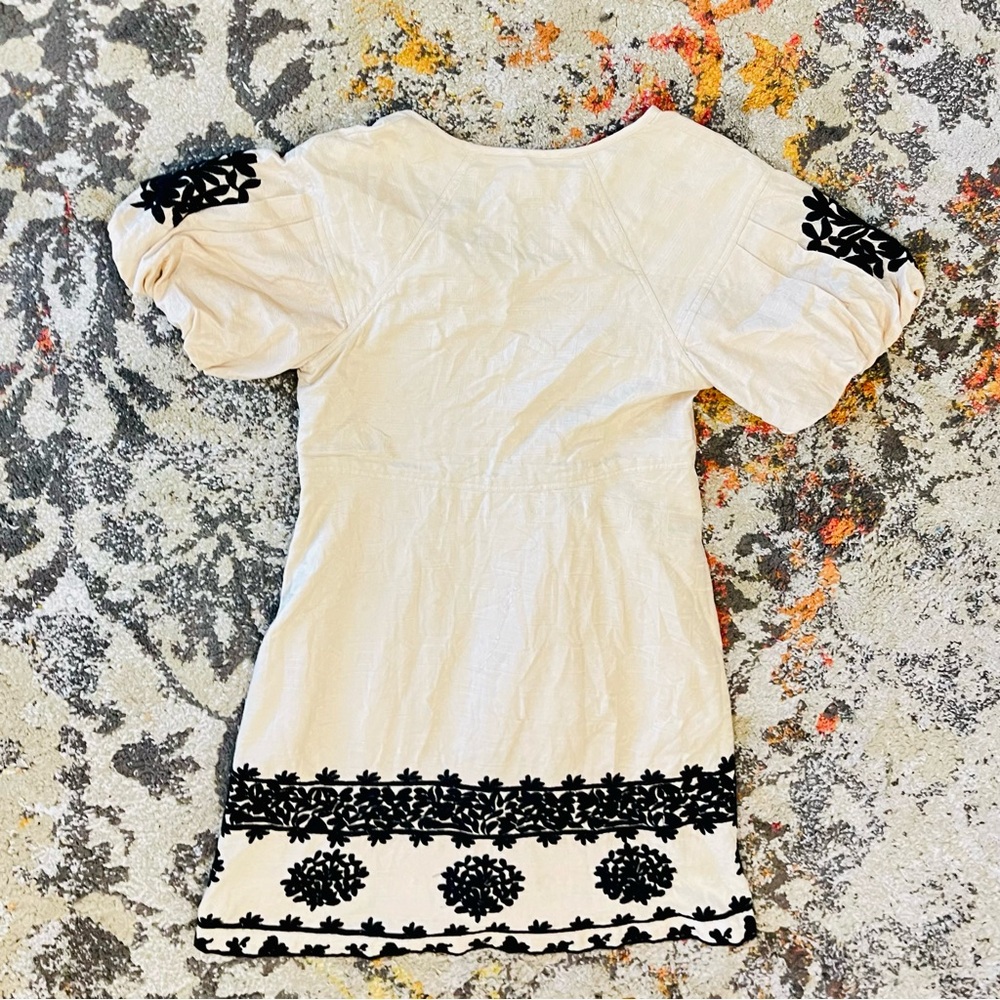 Anthropologie Orla Embroidered Mini Dress - Picture 6 of 11